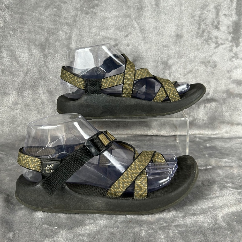 Chaco Z2 Colorado Sandals Womens 8 Olive Green Strappy Vibram Hiking Gorpcore
